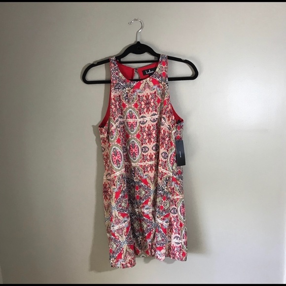 🌵 Lulus NWT Design Major Print Swing Dress - Picture 2 of 4